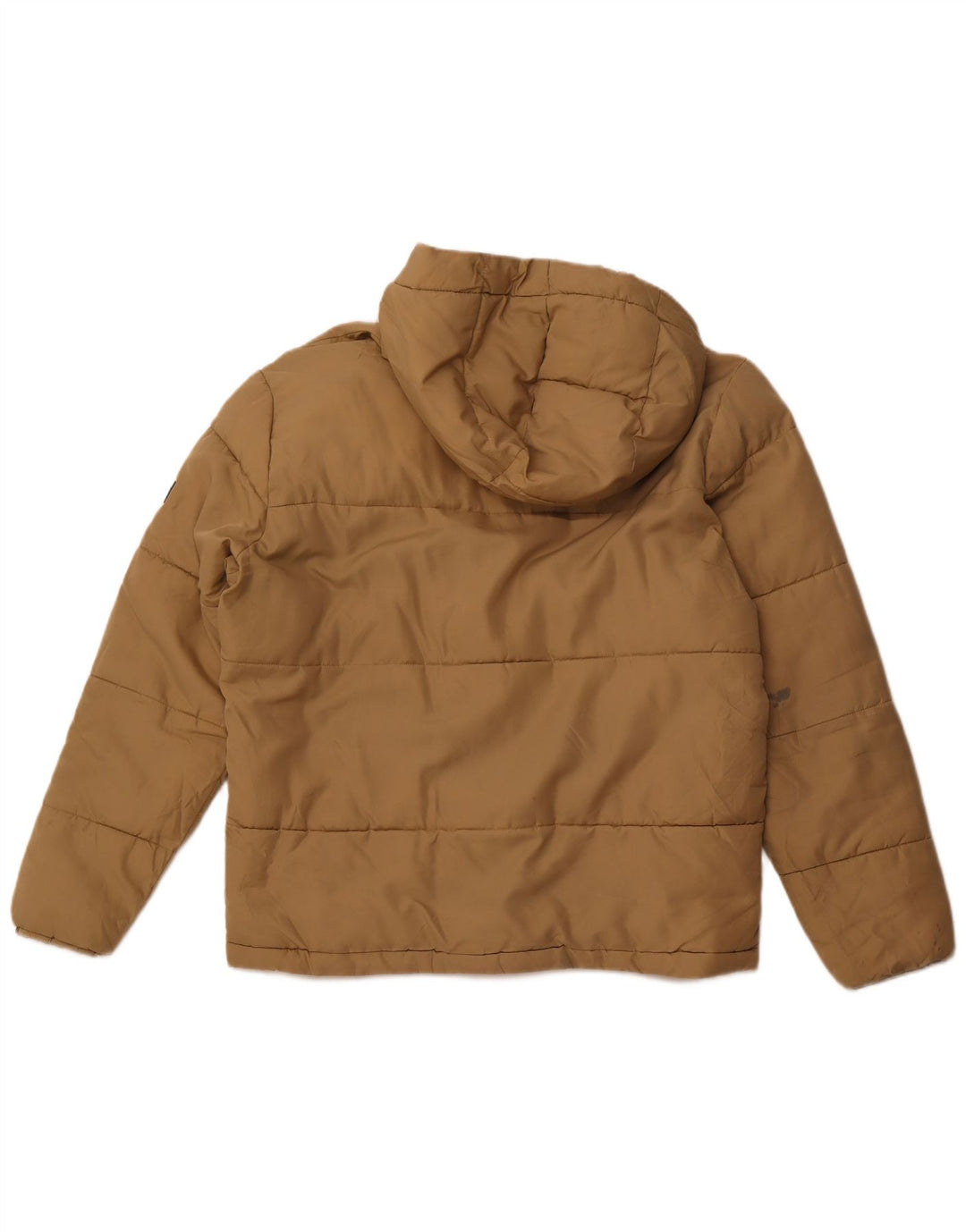 Jack & Jones Chaqueta acolchada con capucha para hombre ES 42 XL Poliéster beige