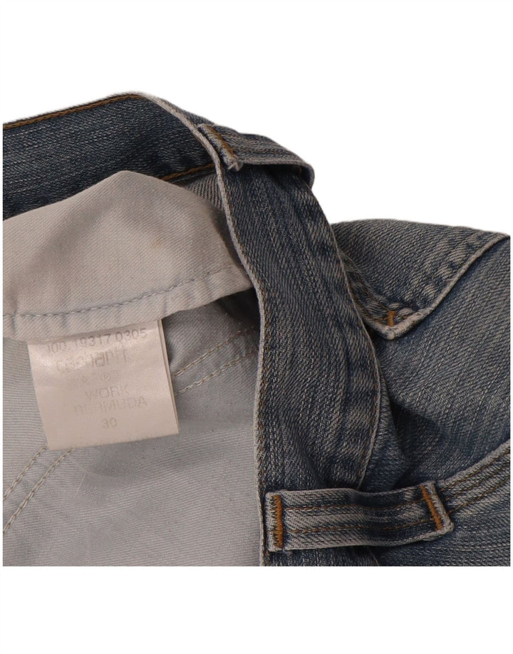 CARHARTT Bermudas vaqueras para hombre W30 Algodón azul medio