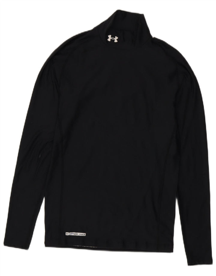 Under Armour Camiseta de compresión para mujer de manga larga UK 44 Grande Poliéster negro