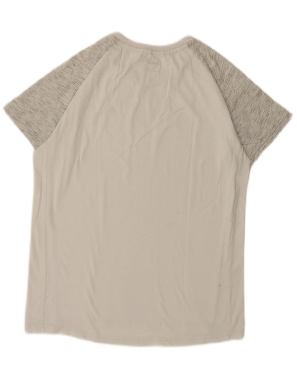 Camiseta Puma Hombre Top Medium White Moteado
