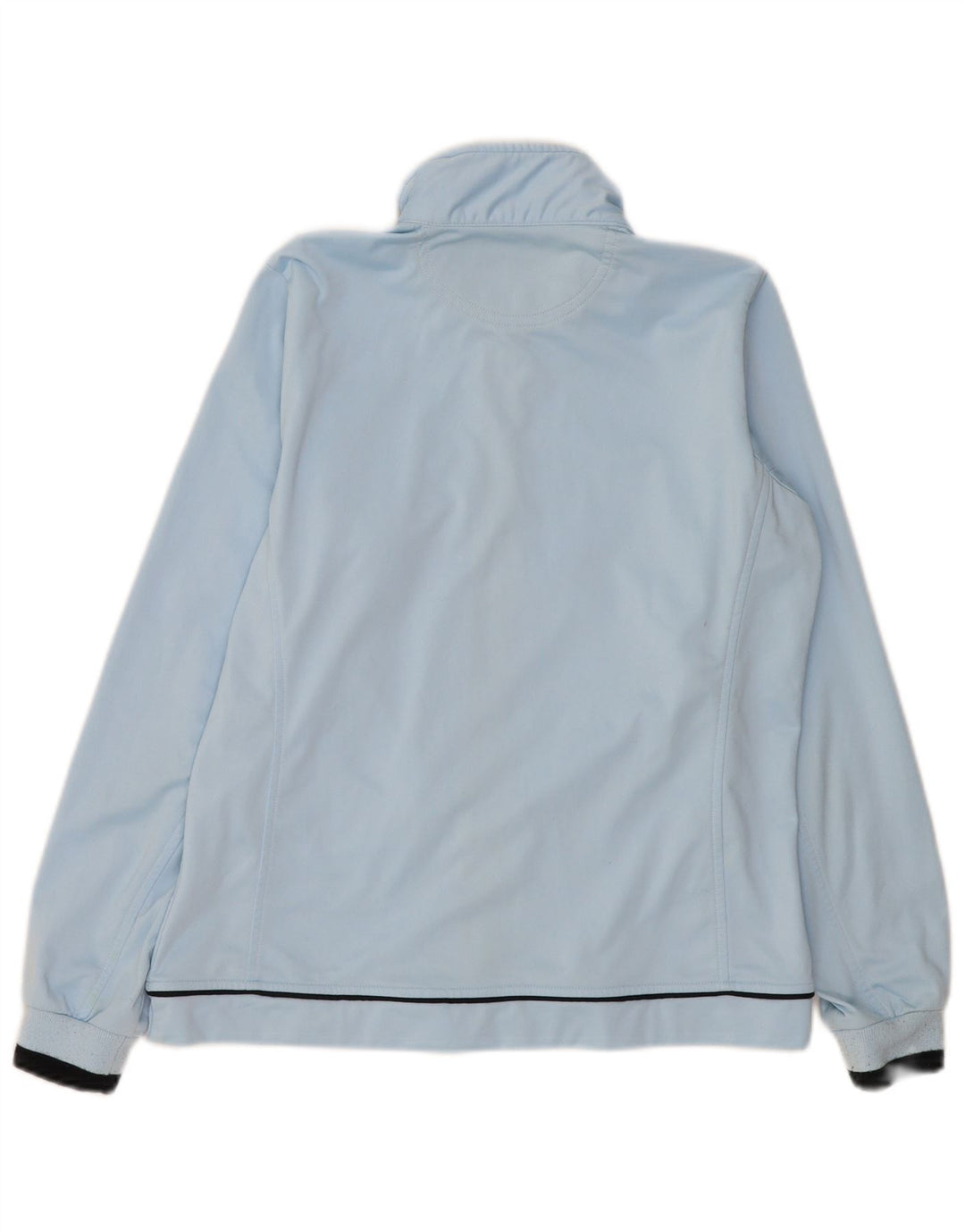 Champion Chaqueta de chándal de ajuste fácil para mujer UK 44 Poliéster azul medio