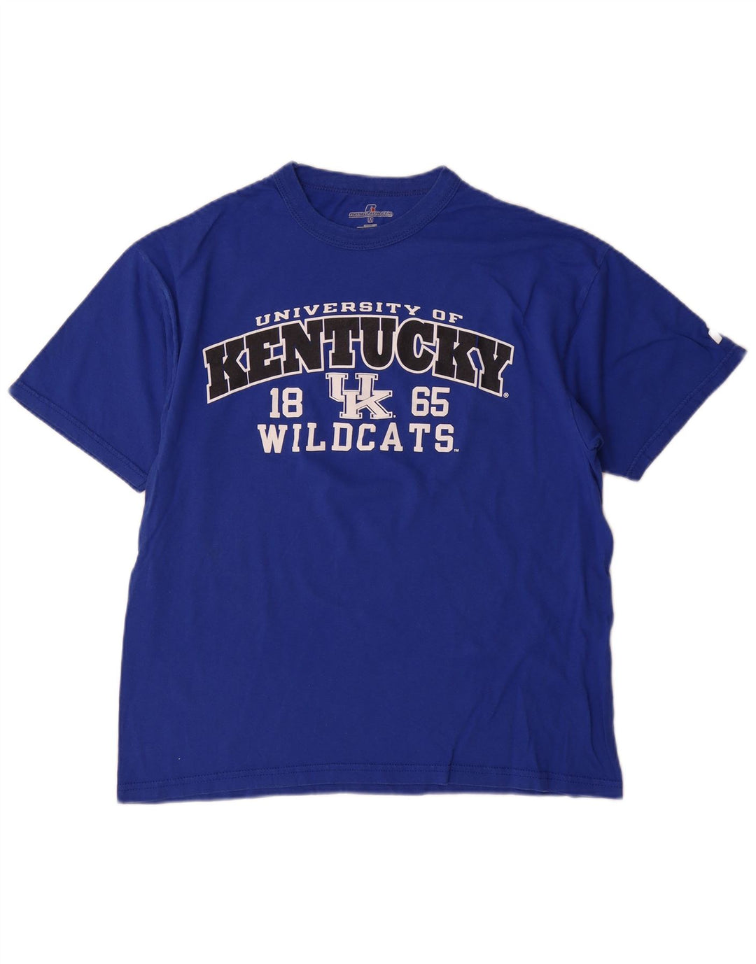 Russell Athletic Mens Kentucky Wildcats Camiseta gráfica Top Azul Medio