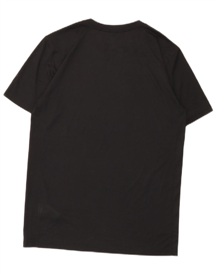 Nike - Camiseta Dri Fit para hombre, talla pequeña, poliéster negro