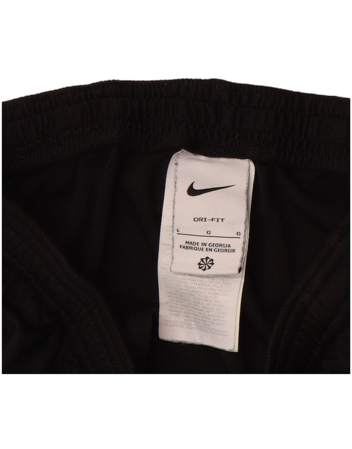 Nike Pantalones de chándal Dri Fit para niños 12-13 años Grande Negro Poliéster