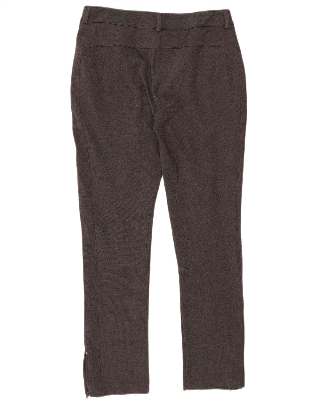 ELLESSE Pantalones chinos delgados para mujer IT 42 Medium W28 L27 Rayón gris