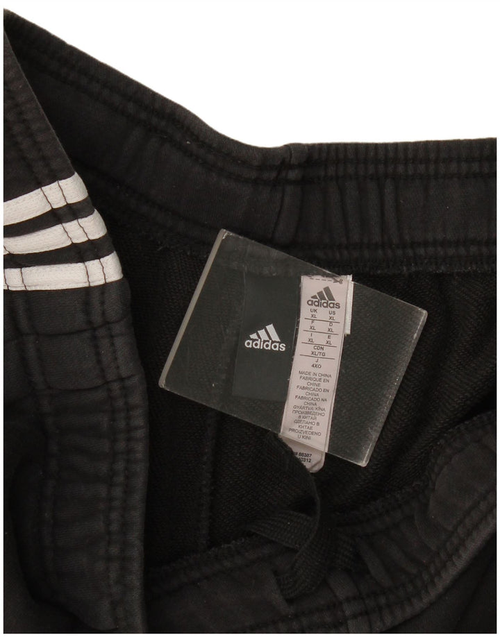Adidas Pantalones cortos deportivos para hombre XL Negro Poliéster