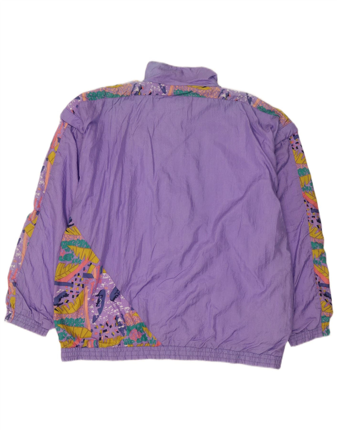Orso Poeta Chaqueta De Chándal Con Estampado Abstracto XL Poliamida Morado Hombre