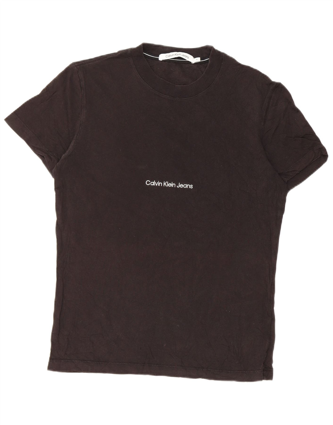 Calvin Klein Jeans - Camiseta para hombre, talla mediana, algodón negro