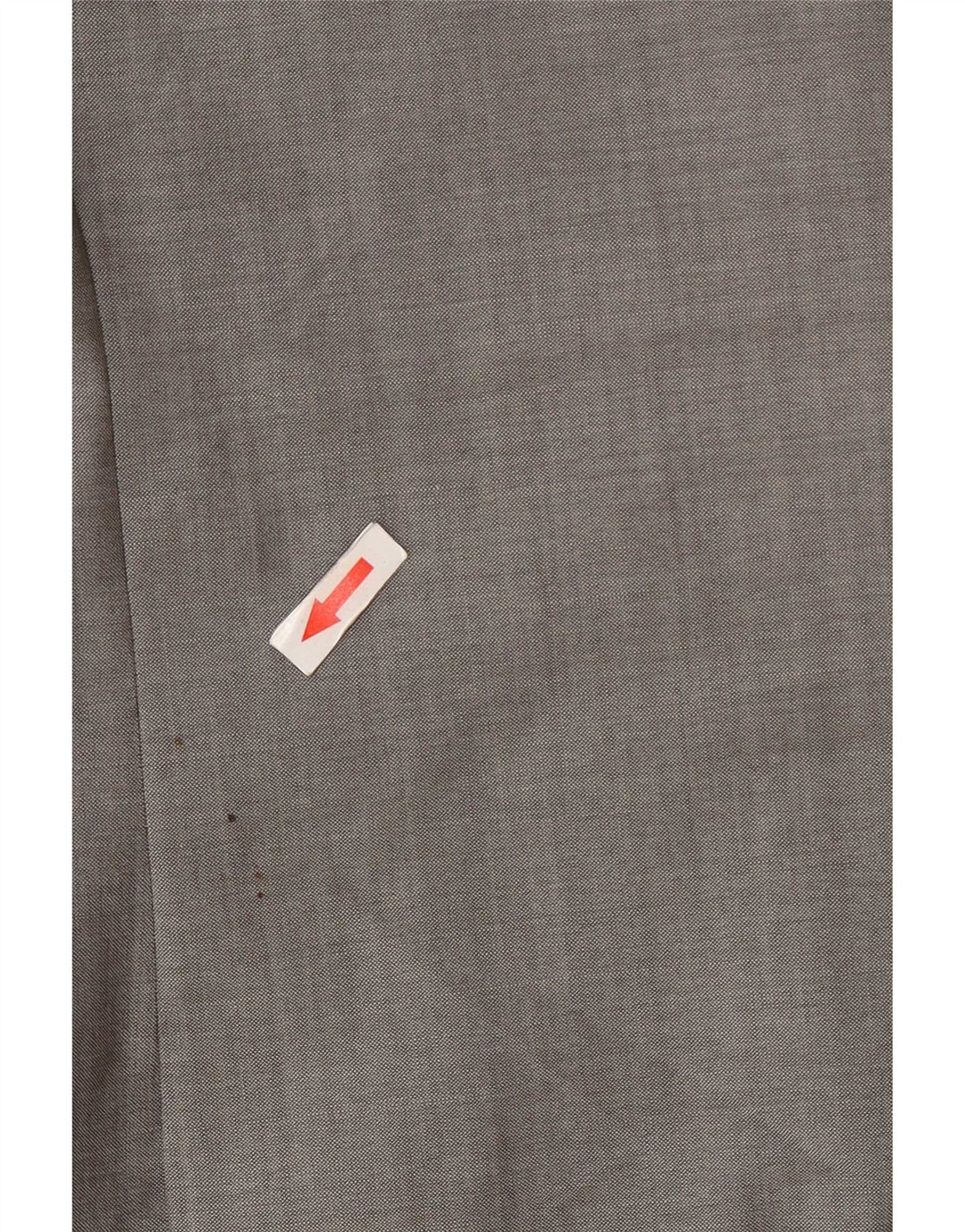 Hugo Boss Chaqueta tipo blazer de 2 botones para hombre EU 46 Small Grey Wool