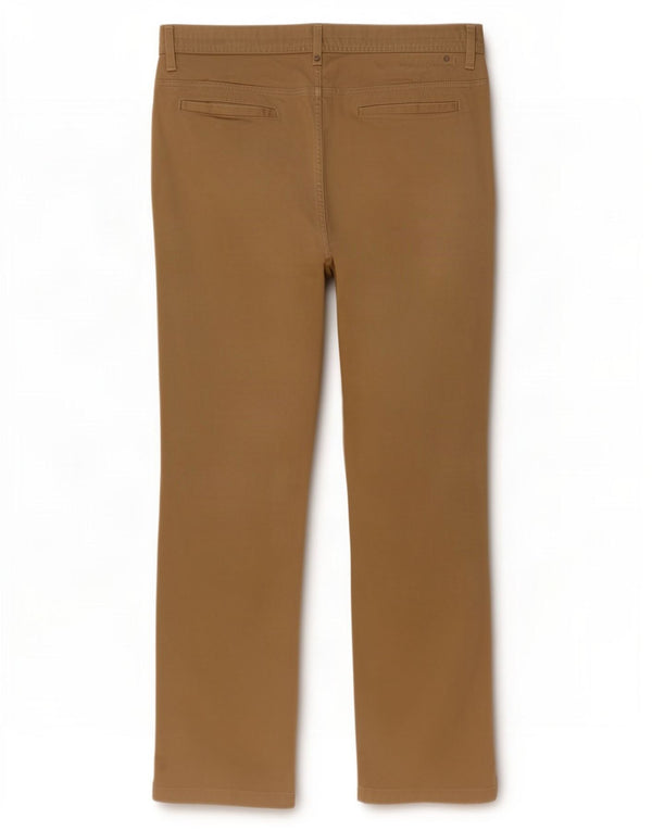 Zara Mens Slim Chino Pantalones EU 48 XL W38 L33 Algodón Beige
