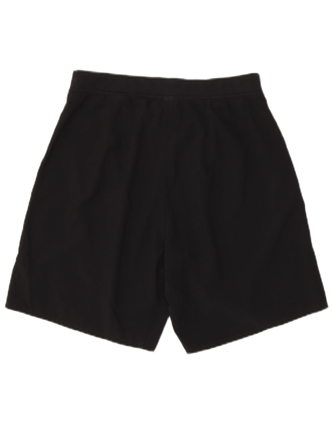 Reebok - Pantalones cortos deportivos para hombre, talla pequeña, poliéster negro