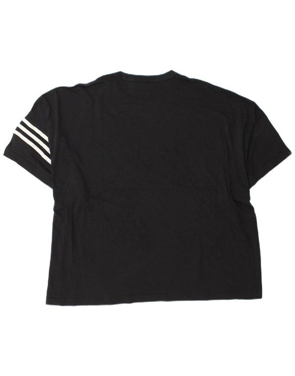 Adidas Camiseta Hombre Top 2XL Algodón Negro