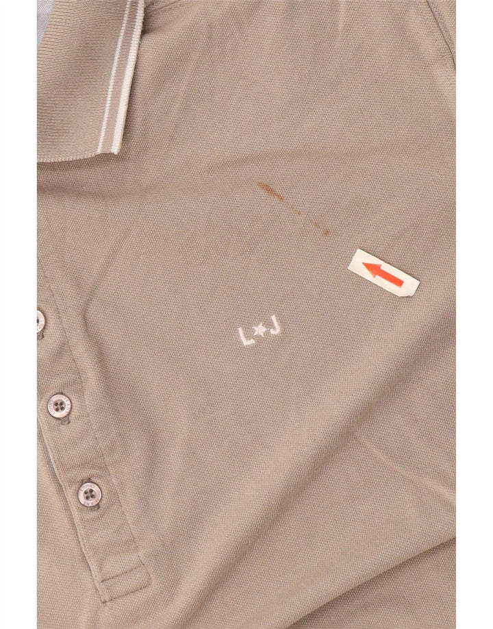 Polo Liu Jo Hombre De Algodón Gris Medio