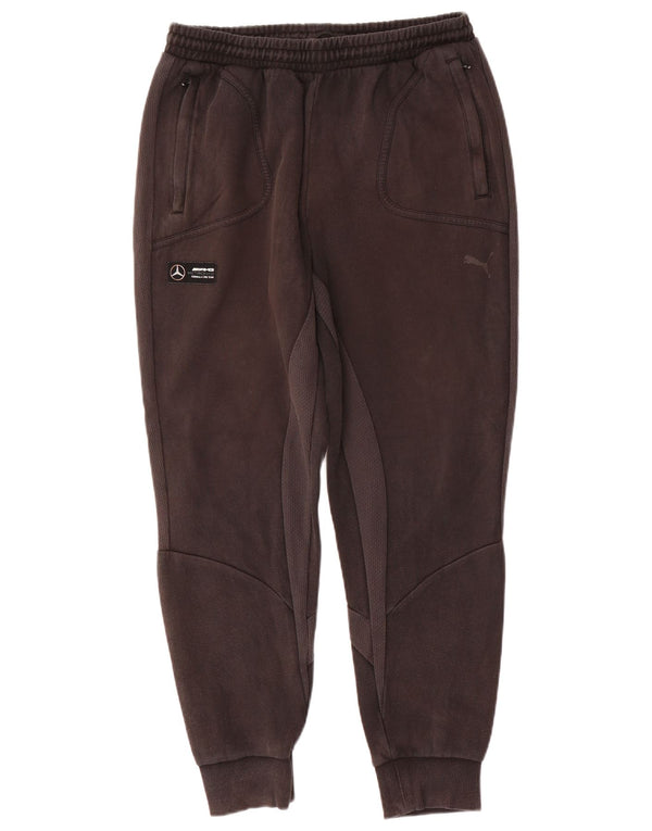 Puma Pantalones De Chándal Para Hombre Joggers Large Marrón Algodón