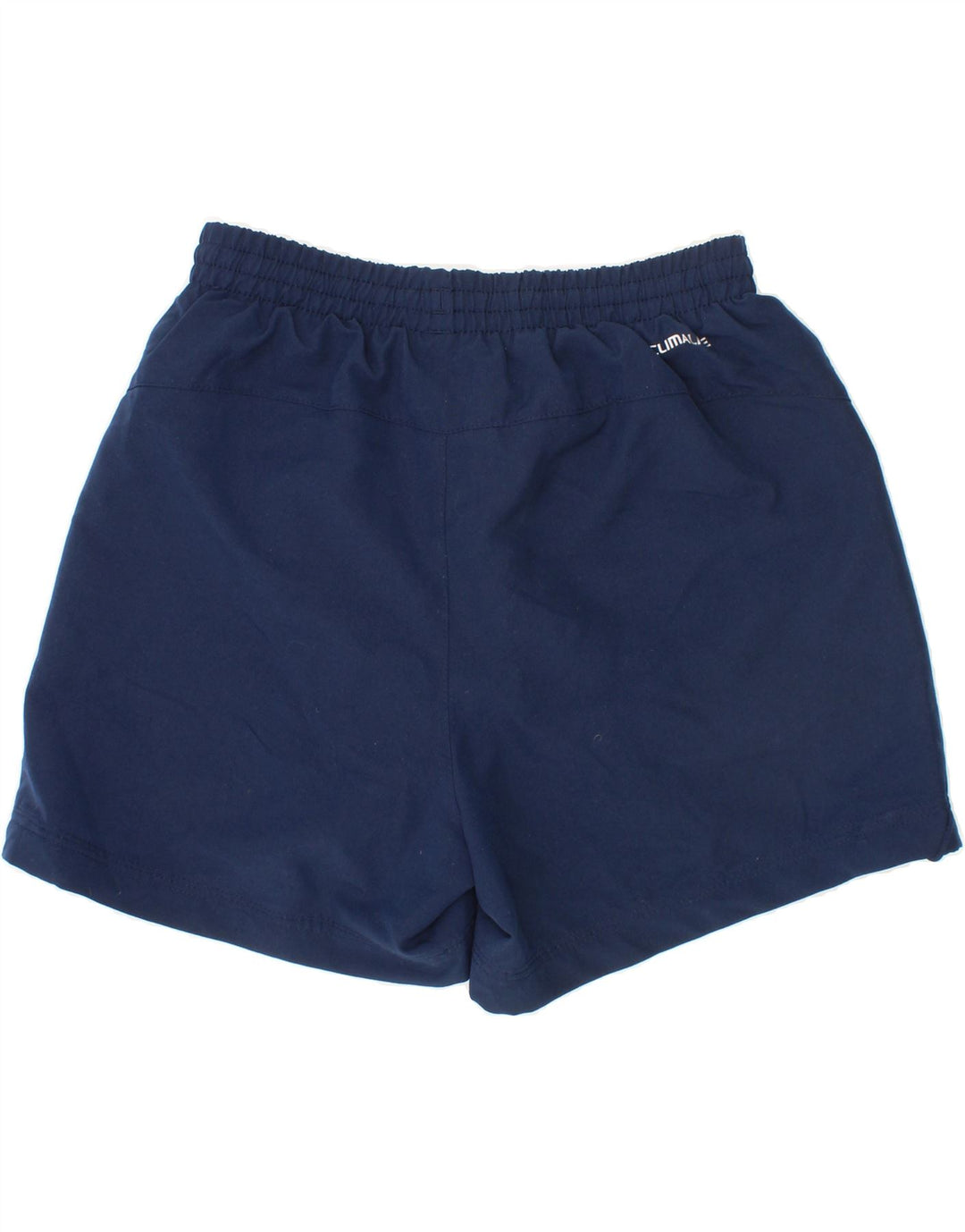 ADIDAS Boys Climalite Sport Shorts 9-10 Years Navy Blue Polyester Vintage Adidas and Second-Hand Adidas from Messina Hembry 