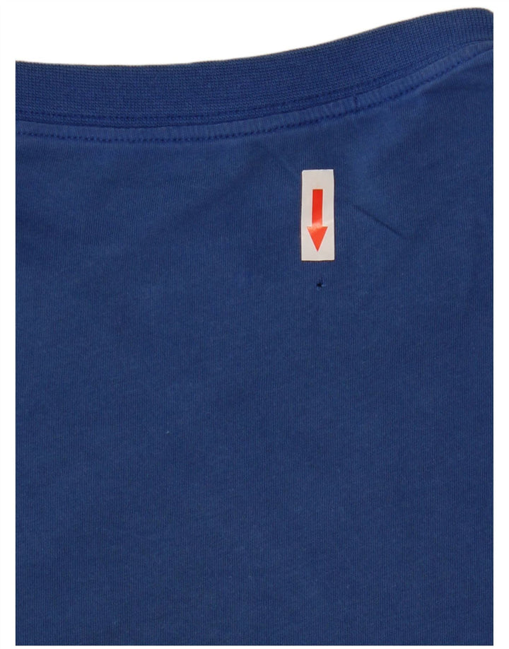 Nike - Camiseta gráfica para hombre, talla grande, algodón azul