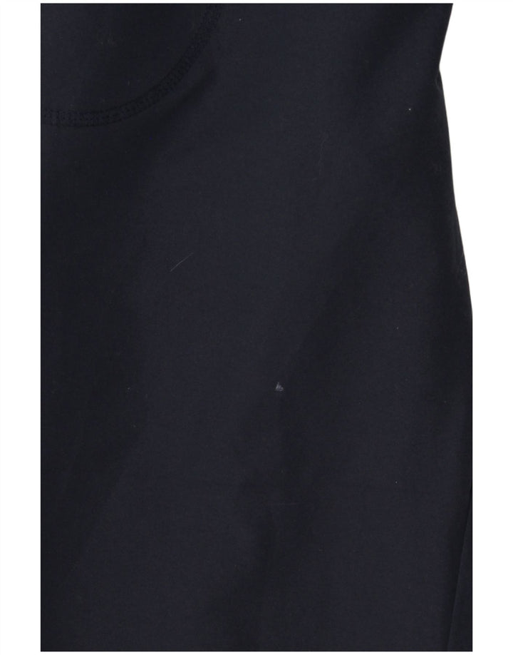 Reebok Pantalones Capri para Mujer UK 40 XL Poliéster Azul Marino