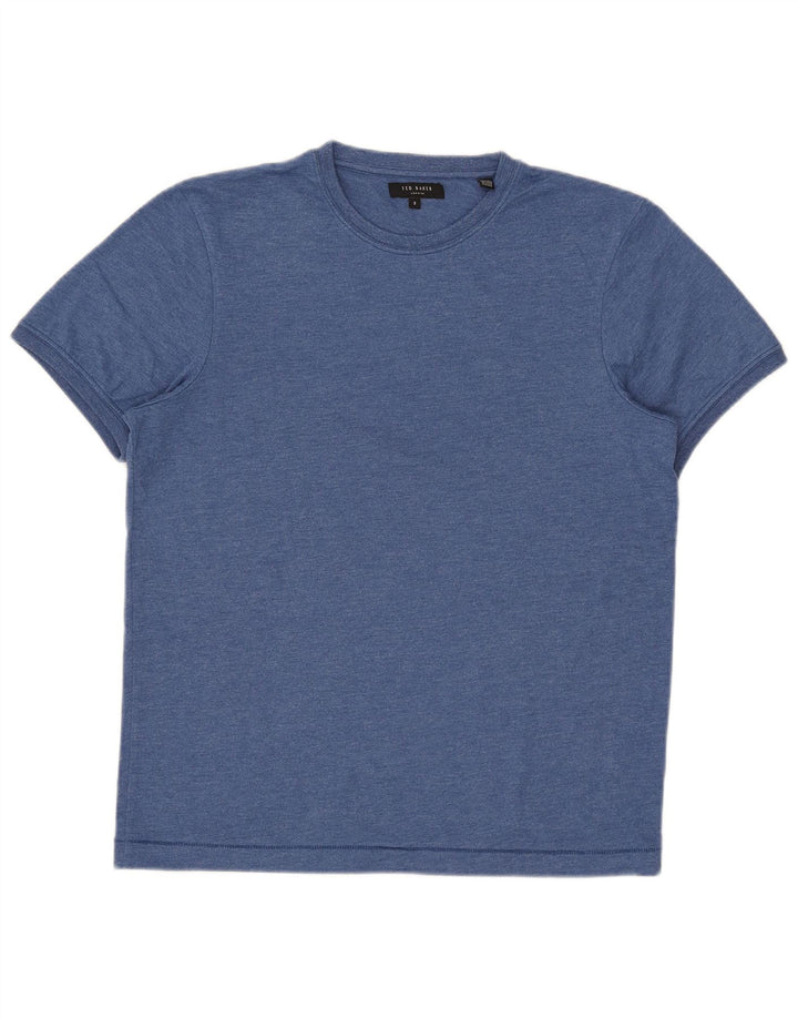 Ted Baker - Camiseta para hombre, talla 3, algodón azul mediano