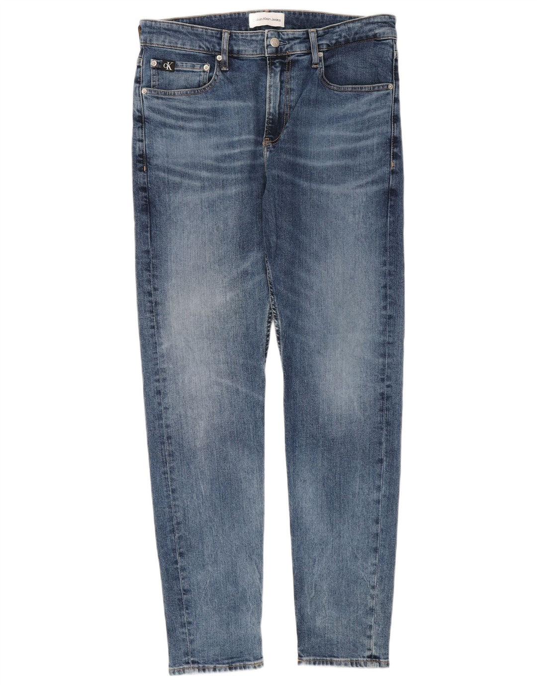 Calvin Klein Jeans ajustados para hombre W34 L32 Algodón azul