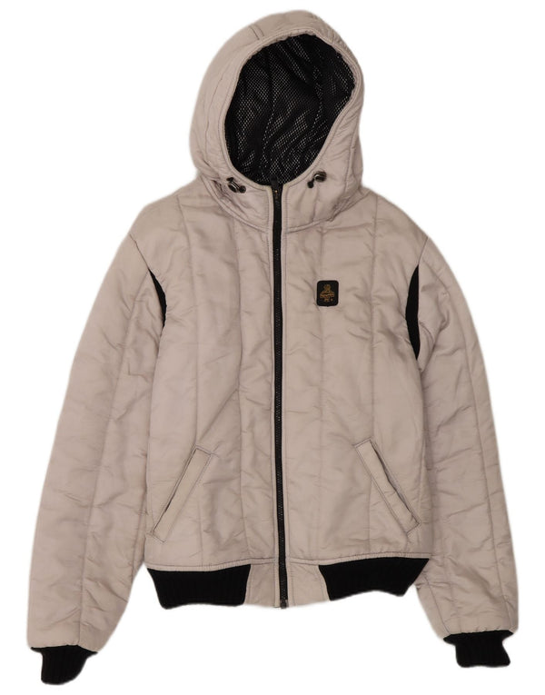 Refrigiwear Chaqueta acolchada con capucha para niño 13-14 años Poliamida blanco roto