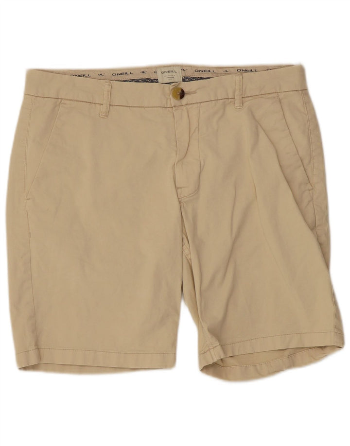 O'NEILL Pantalones cortos chinos para hombre W33 Algodón beige medio