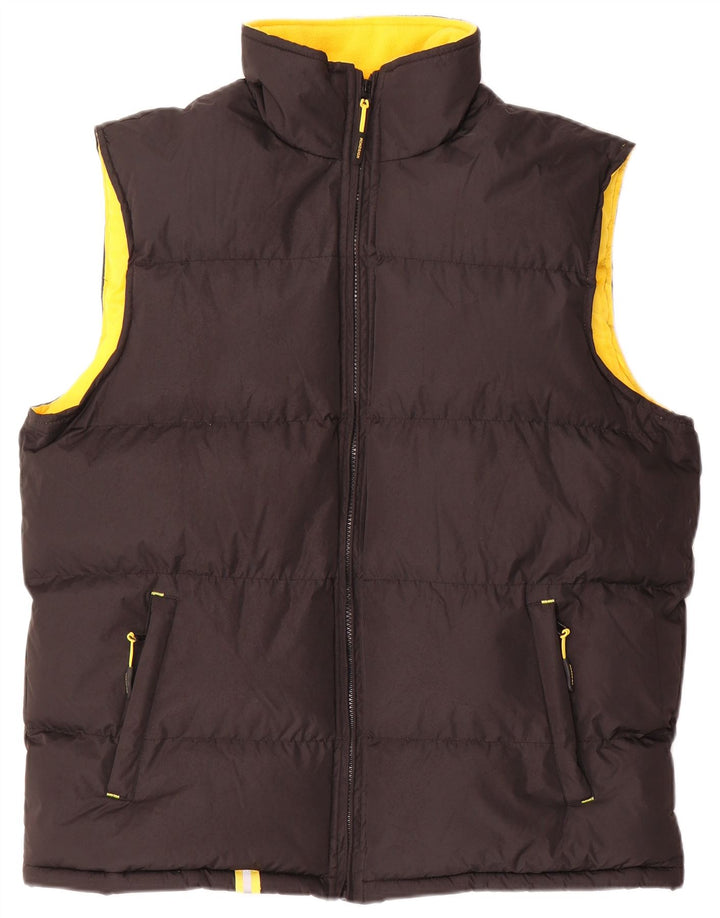 Roadsign Chaleco acolchado para hombre UK 38 Mediano Poliéster negro