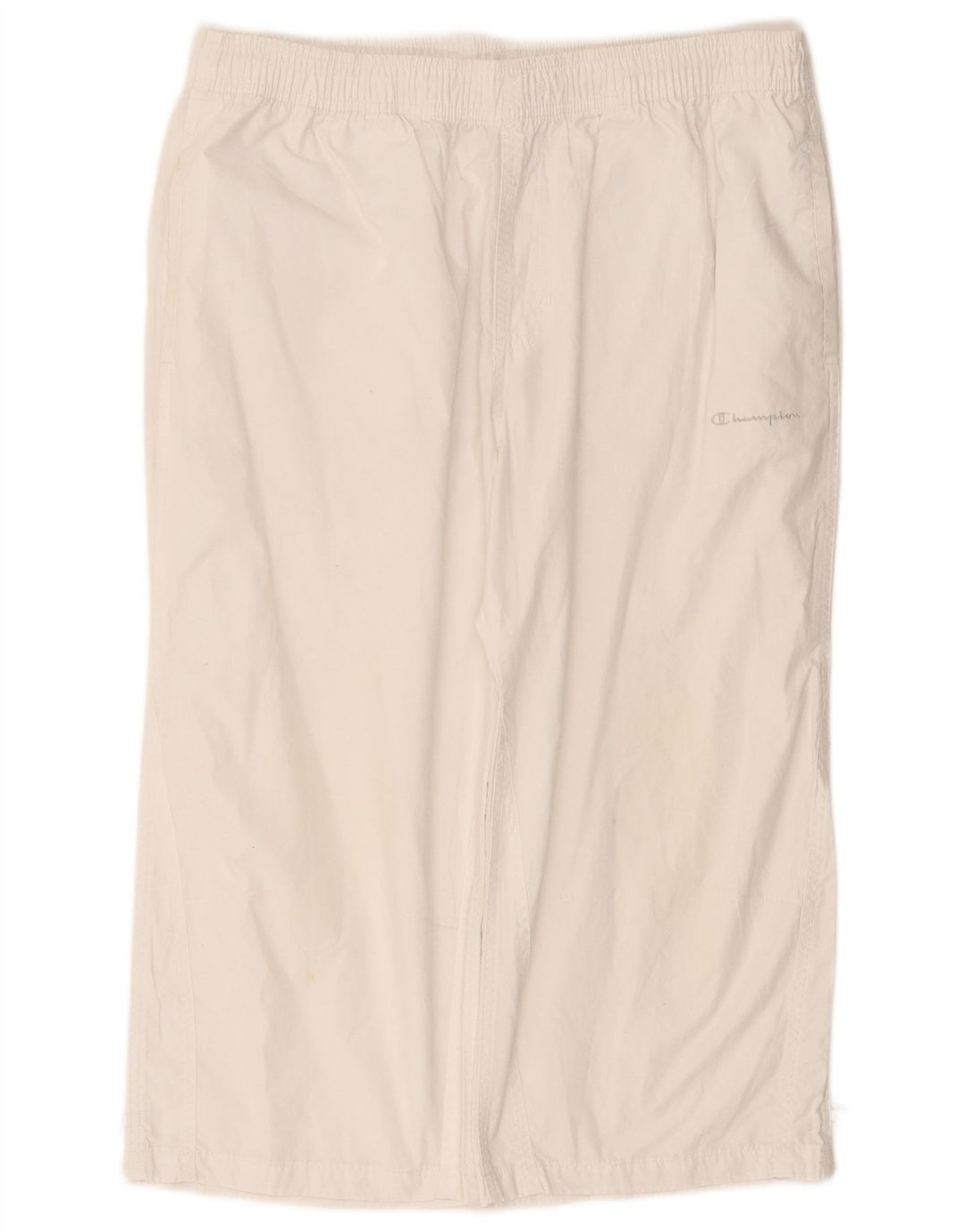 CHAMPION Pantalones de chándal capri para hombre de algodón blanco grande