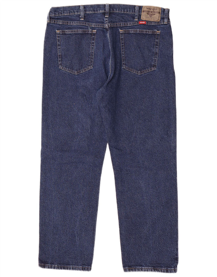 Vaqueros Wrangler Hombre Rectos W38 L29 Algodón Azul