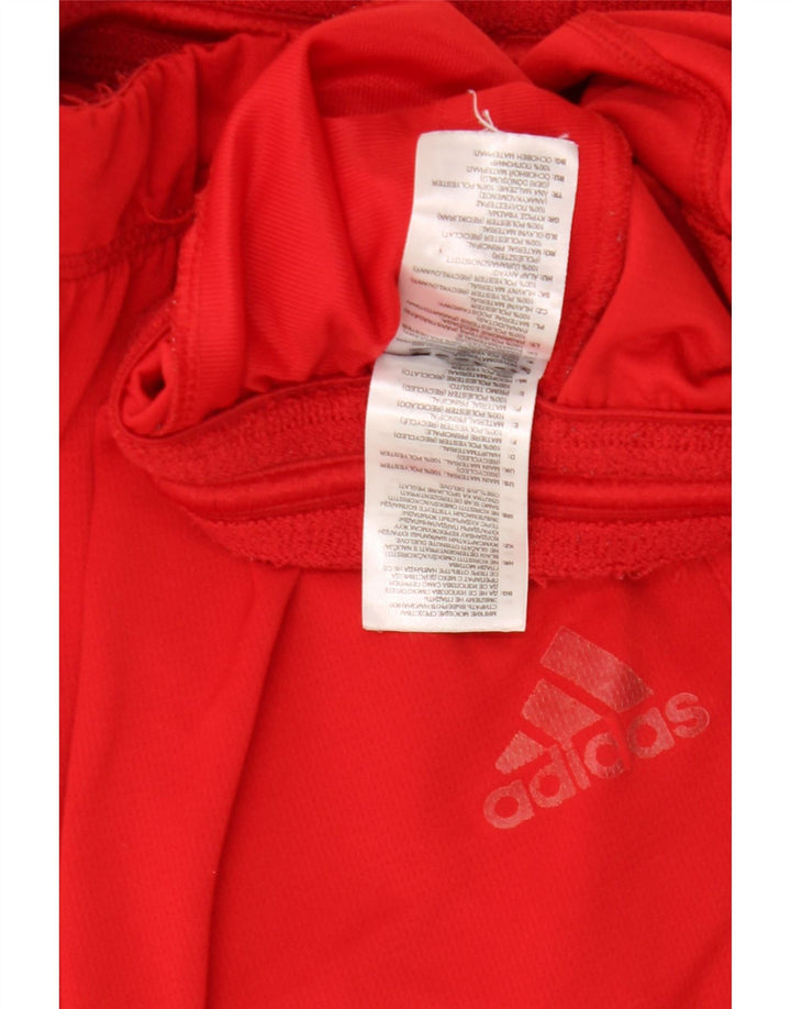 Adidas Mens Aeroready Sport Shorts Grande Rojo Poliéster