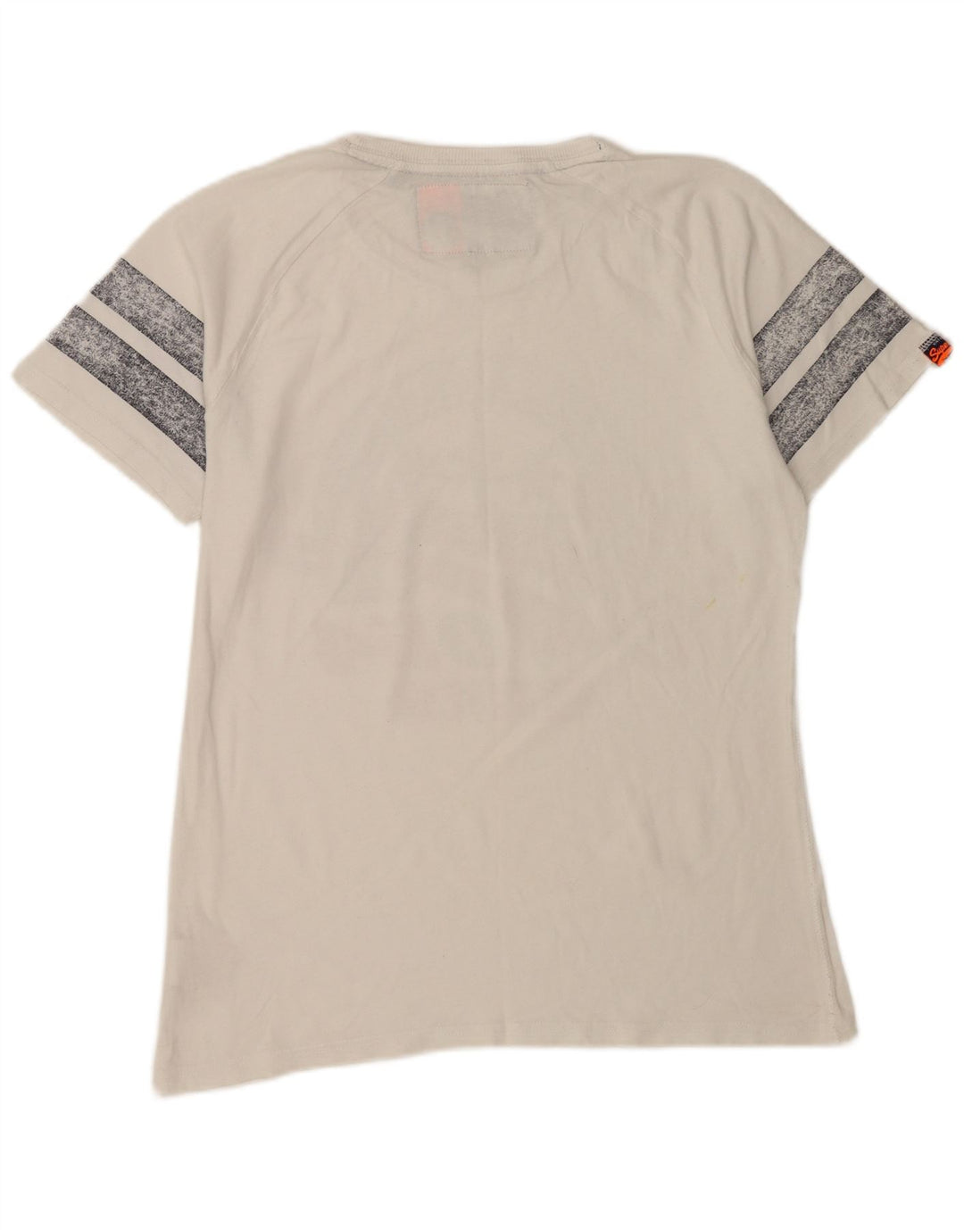 Superdry Camiseta con gráfico gráfico para hombre, talla grande, algodón blanco