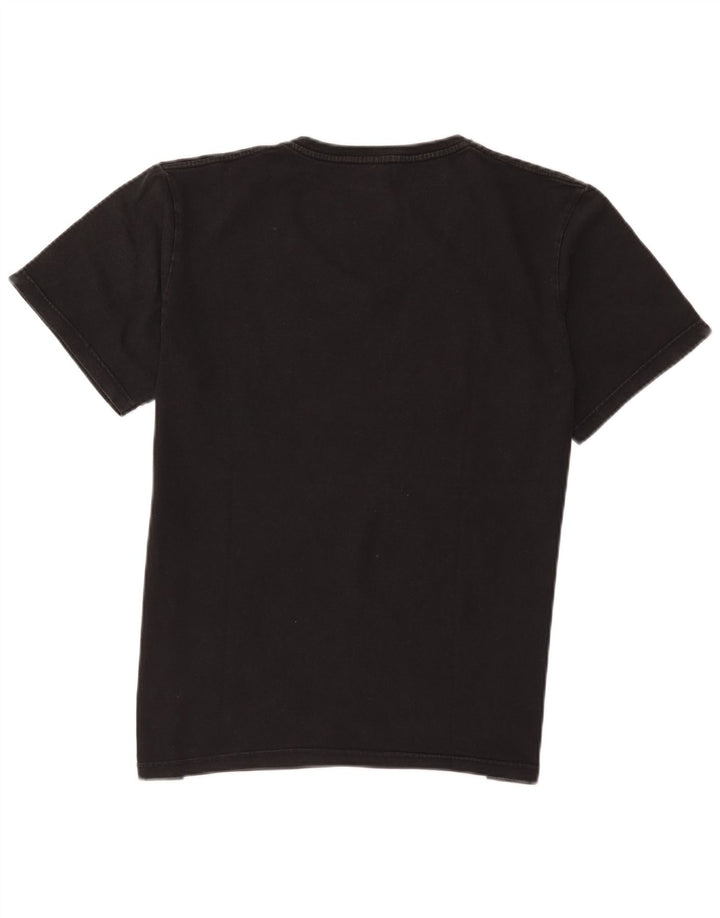 Paul Smith - Camiseta gráfica para hombre, talla grande, algodón negro