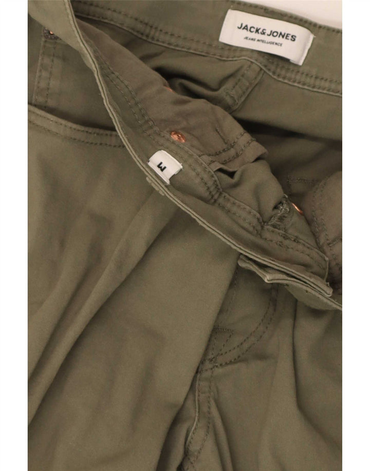 Jack & Jones Hombre Pantalones Cortos Casuales Medium W34 Algodón Caqui