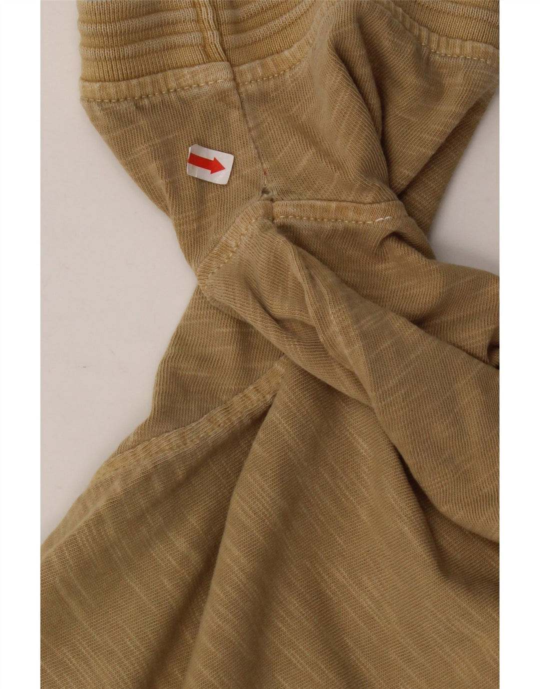 TOMMY HILFIGER Polo Coupe Ajustee para hombre con flecos en beige medio