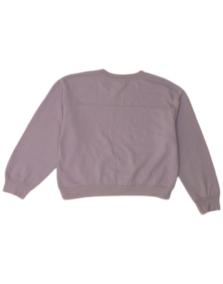Zara Mujer Sudadera Jumper UK 46 Large Púrpura