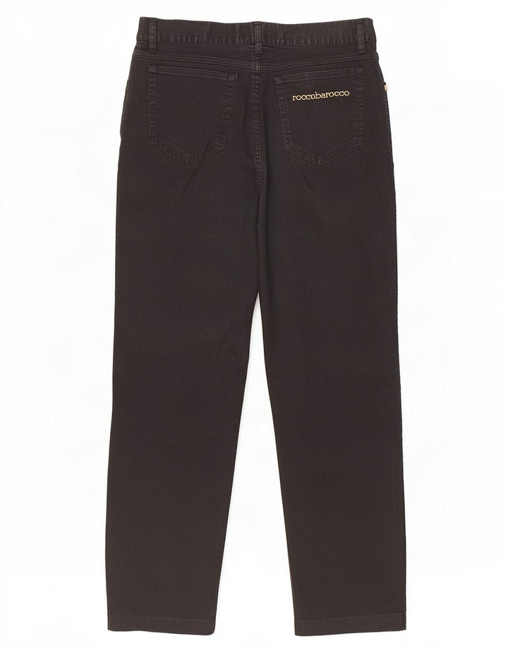 Pantalones Cortos Roccobarocco Mujer W38 L25 Negro