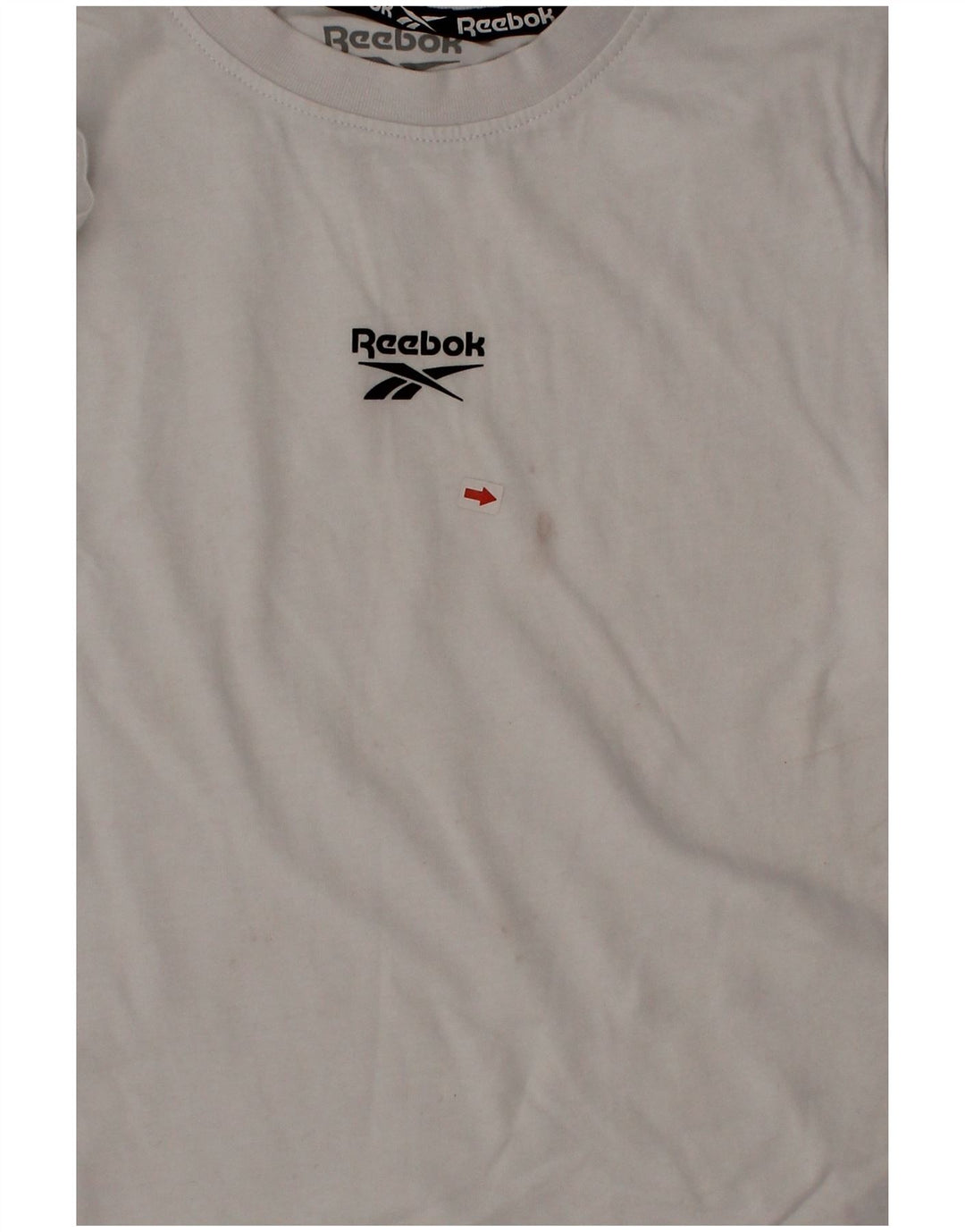 Reebok Camiseta gráfica para niño 6-7 años Blanco Algodón