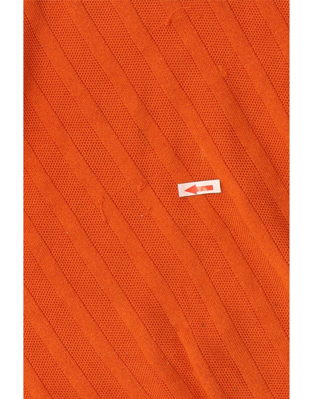 Marks & Spencer - Jersey de cuello redondo para hombre con autógrafo, talla grande, algodón naranja
