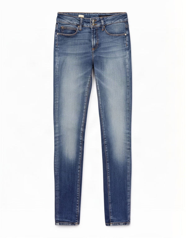 Vaqueros Tommy Hilfiger Milan Slim para mujer W26 L30 Algodón azul