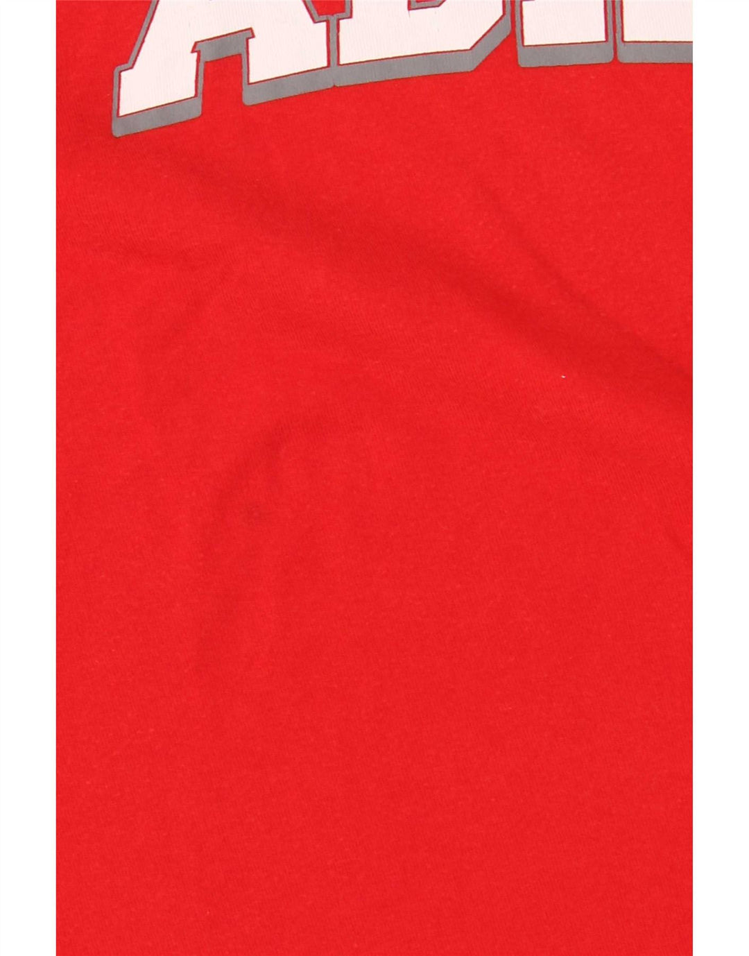 Adidas - Camiseta gráfica para hombre, color rojo medio, algodón