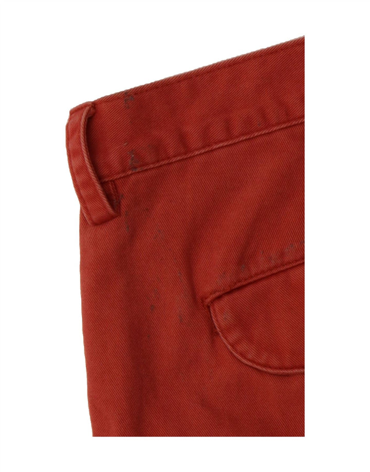 IZOD Mens Pegged Chino Shorts W44 2XL Red Cotton Vintage Izod and Second-Hand Izod from Messina Hembry 