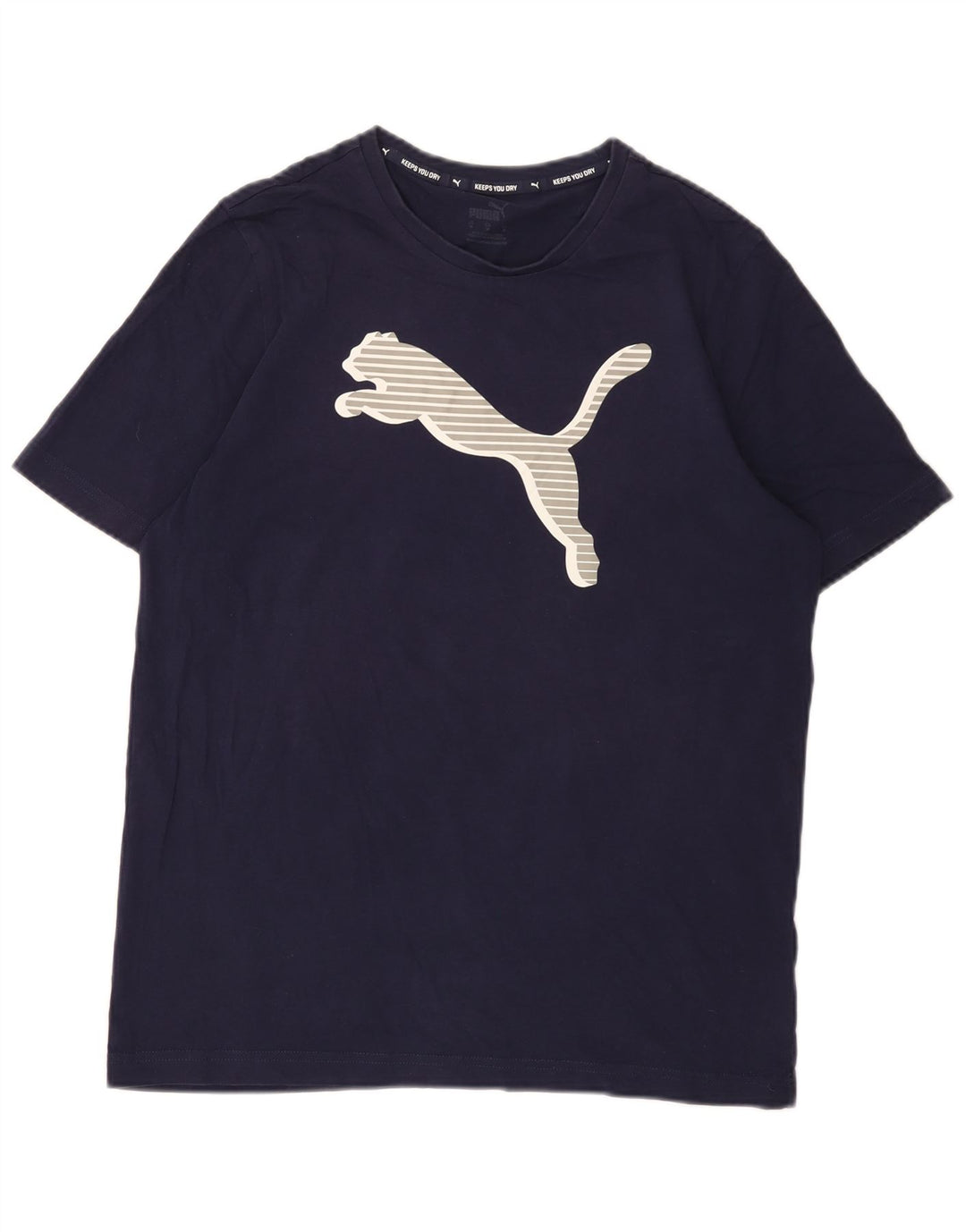 Puma Camiseta Gráfica Para Hombre Top Medium Azul Marino