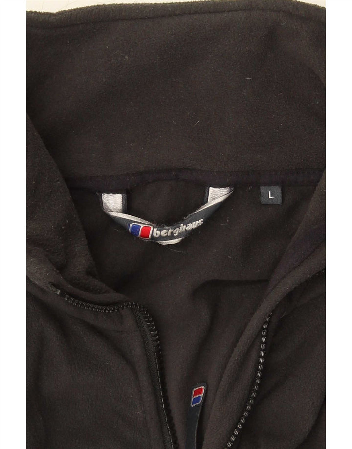 Berghaus - Chaqueta polar con forro para hombre, talla 40, color gris