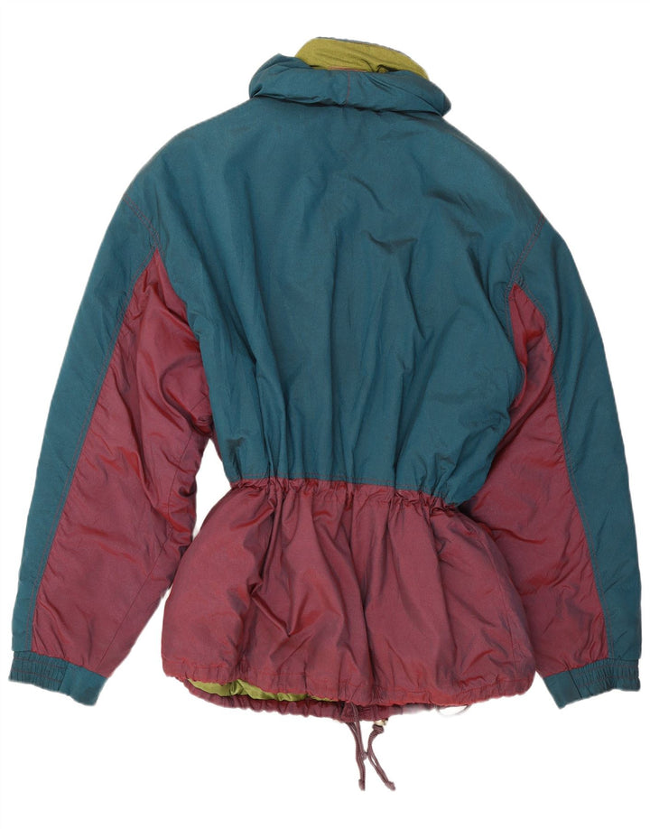 Silvy Chaqueta de esquí con capucha para hombre IT 52 XL Azul Colorblock Poliéster