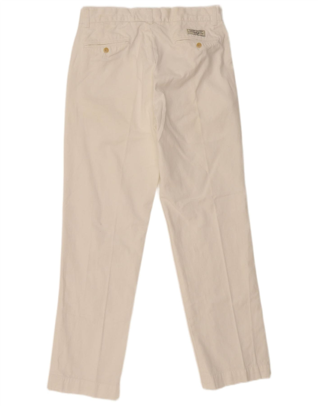 POLO RALPH LAUREN Smith Pant Pantalón chino recto para hombre W32 L32 Blanco