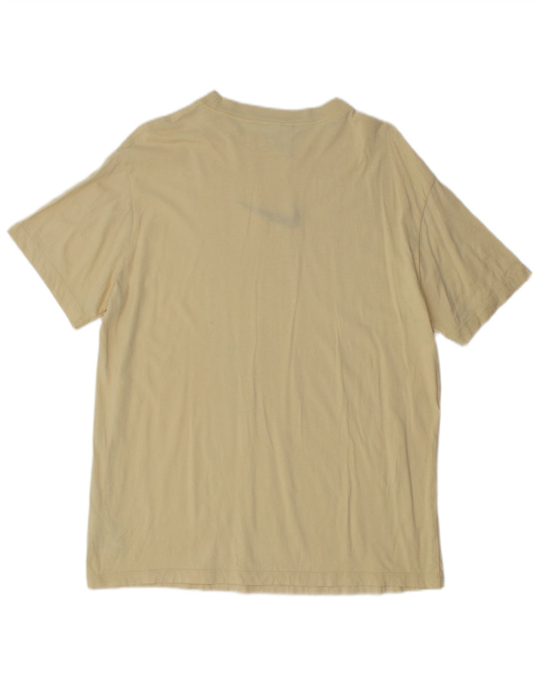 Camiseta NIKE Hombre Top Medium Amarillo Algodón