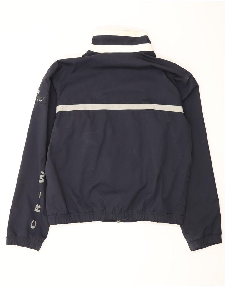 Murphy & Nye Chaqueta bomber para hombre Sailmakers UK 44 2XL Azul marino Colorblock