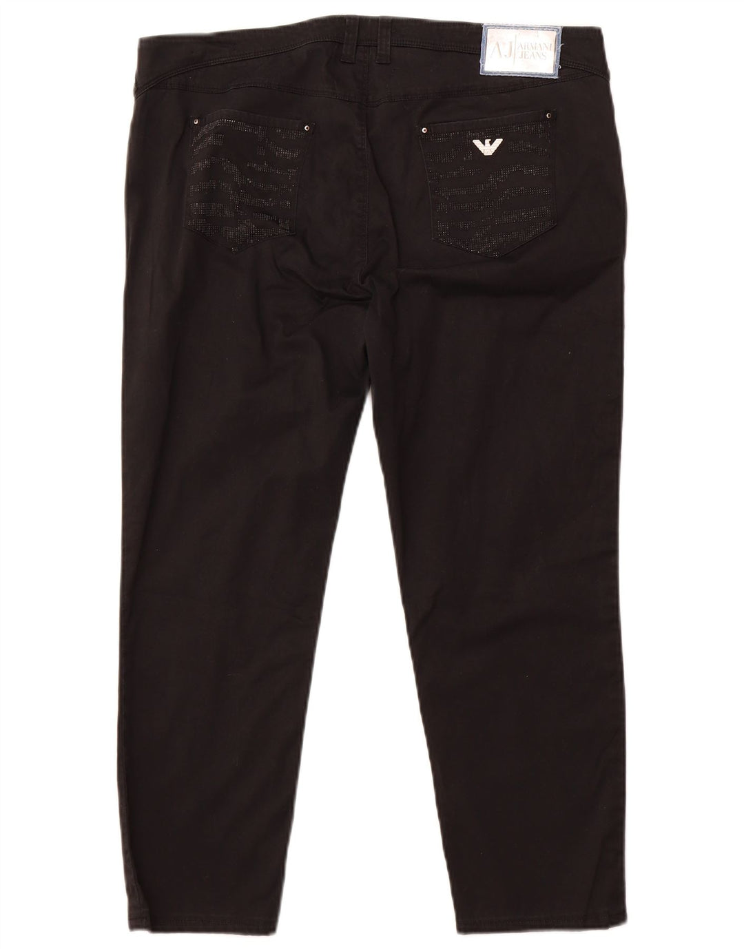 Armani Mujer Pantalones Cortos Slim W35 L25 Algodón Negro