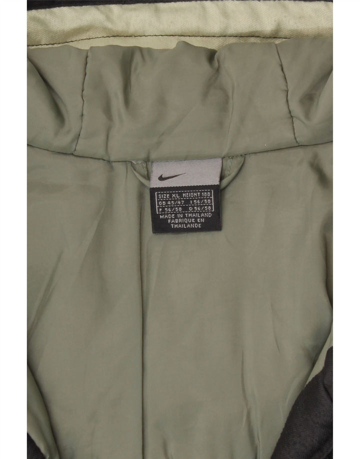Nike Abrigo cortavientos con capucha para hombre UK 45/47 XL Poliéster negro