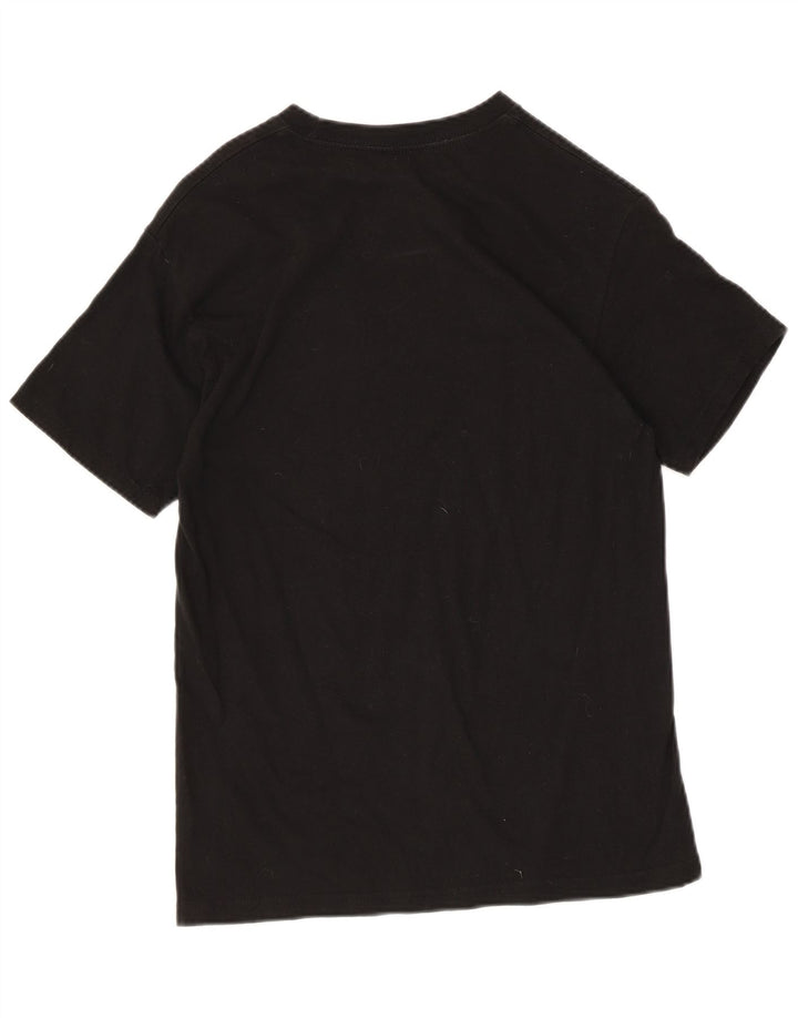 Vans Camiseta con gráfico de ajuste clásico para hombre Top pequeño de algodón negro