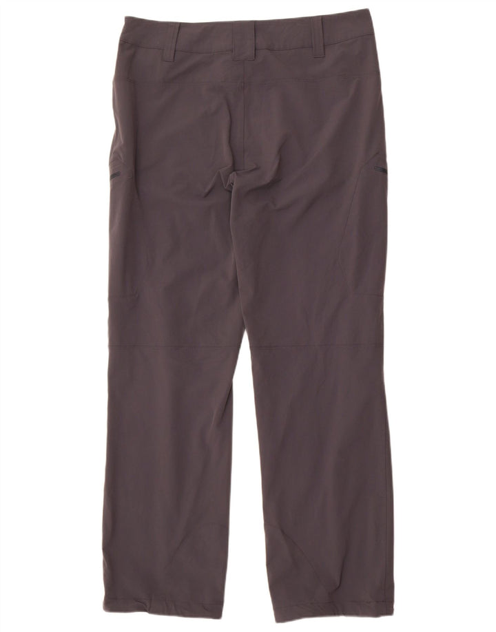 Pantalones Cargo Rectos Rab Mujer W34 L31 Poliamida Gris